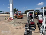 Used Excavator in yard